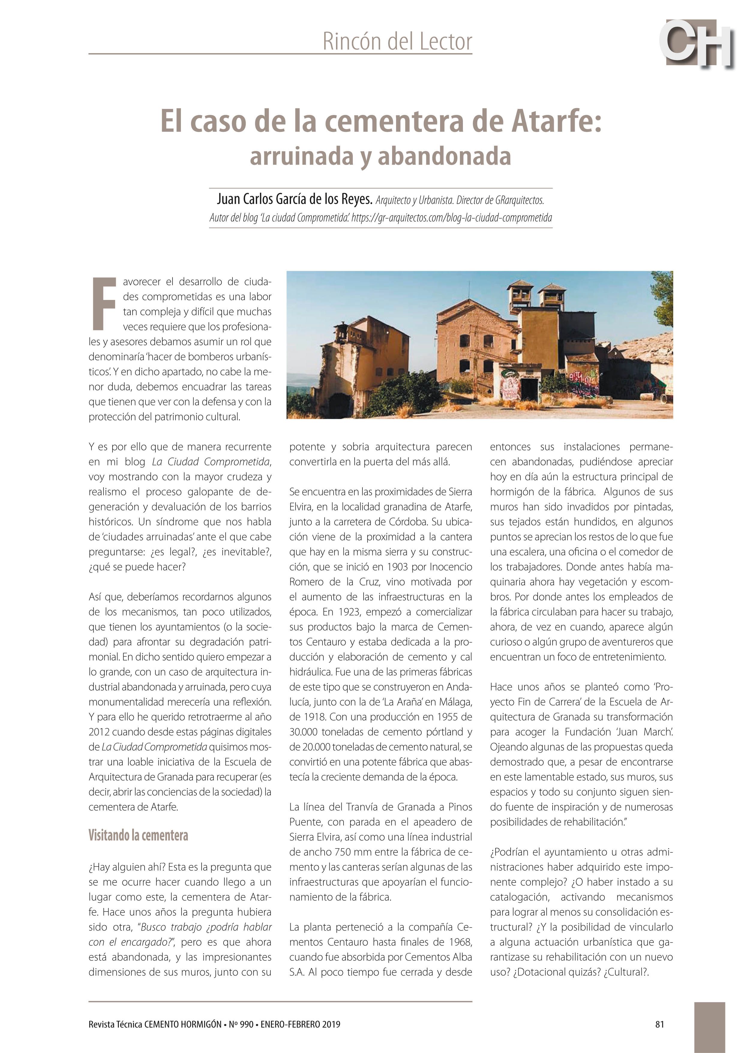ARTICULO CEMENTERA