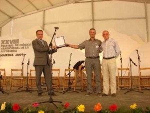 Dedicatoria del XXVIII Festival de Música Tradicional de La Alpujarra a Juan Carlos García de los Reyes