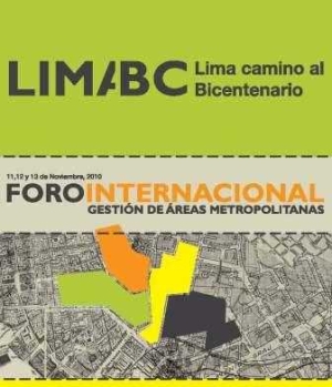 GARCÍA DE LOS REYES ESTARÁ PRESENTE EN EL FORO INTERNACIONAL GESTION DE AREAS METROPOLITANAS