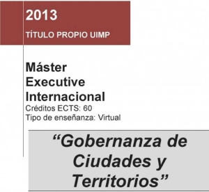LA CIUDAD COMPROMETIDA EN UN NUEVO MASTER DE LA UIM
