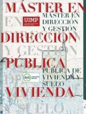 Máster en dirección y gestión pública de vivienda y suelo
