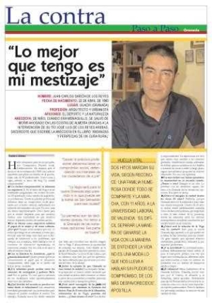 «Lo mejor que tengo es mi mestizaje»